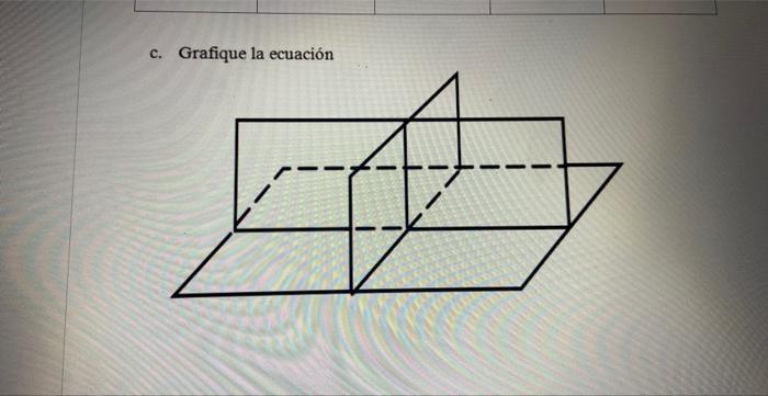 c. Grafique la ecuación