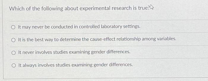 experimental pricing research uses which of the following