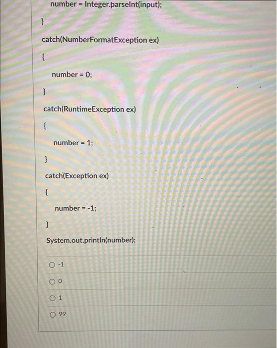 Solved What will be displayed after the following statements | Chegg.com
