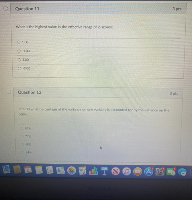 Solved D Question 1 3 pts What position in the distribution | Chegg.com