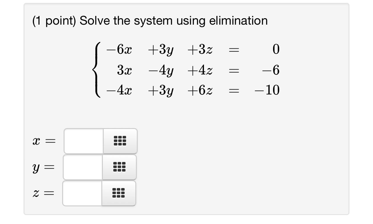 solved-1-point-solve-the-system-using-chegg