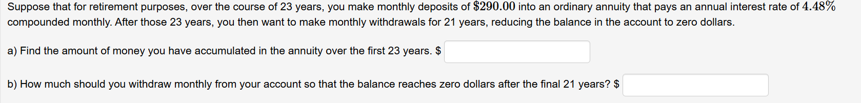 Solved Suppose that for retirement purposes, over the course | Chegg.com