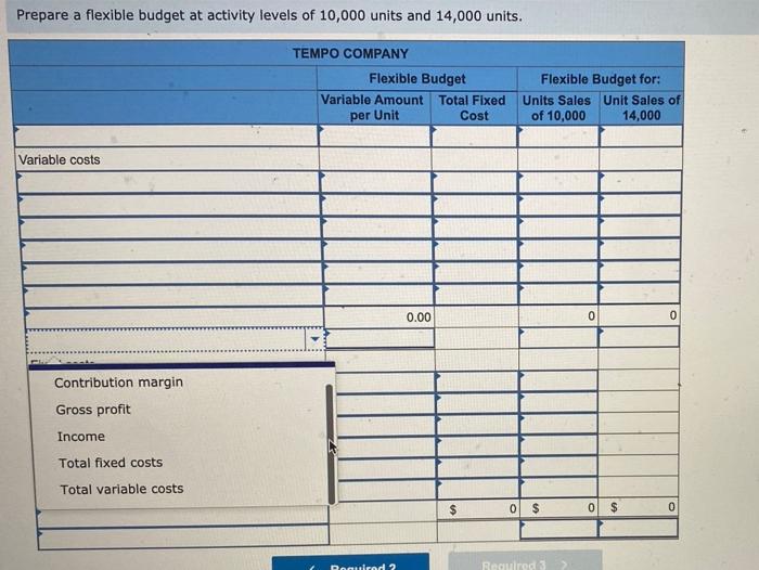 solved-tempo-company-s-fixed-budget-based-on-sales-of-chegg