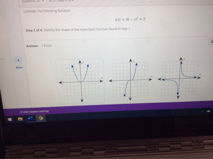 Solved Question 20 - of 21 Step 3 of 4 Consider the | Chegg.com