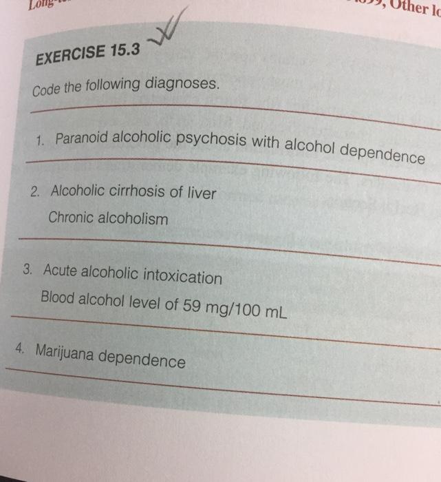 icd 10 code for drug and alcohol screening