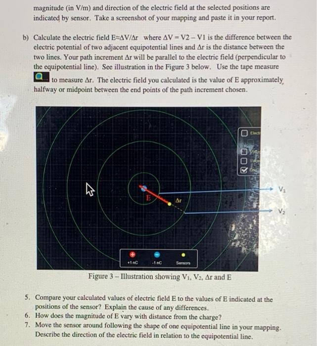 Solved Activity 2 - Mapping the Electric Fields and | Chegg.com