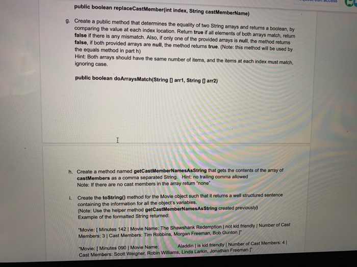 Solved Q3. (54 Points) Complete a public class to represent | Chegg.com