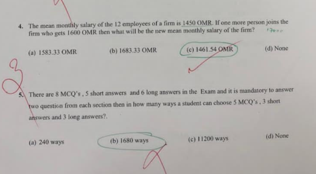 Solved 4. The mean monthly salary of the 12 employees of a | Chegg.com
