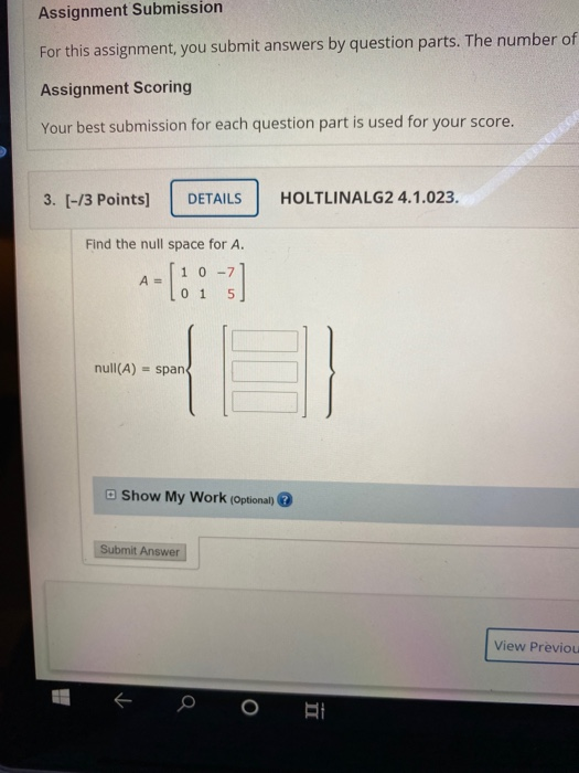 Solved Assignment Submission For this assignment, you submit | Chegg.com