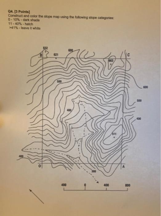 Solved Q4. [3 Points) Construct and color the slope map | Chegg.com