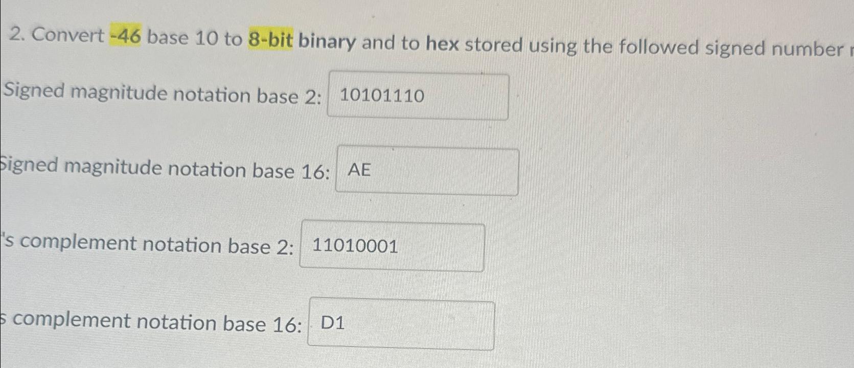 convert 46 base 8 to base 10