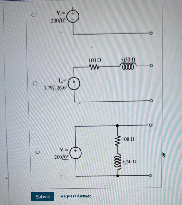 Solved Select the correct Thévenin equivalent circuit for | Chegg.com