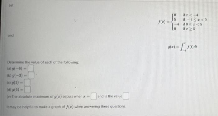 Solved \\[ f(x)=\\left\\{\\begin{array}{ll} 0 & \\text { if | Chegg.com