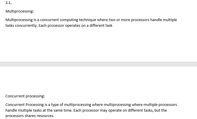Multiprocessing Multiprocessing Is A Concurrent Chegg Multiprocessing Multiprocessing Is A Concurrent Chegg