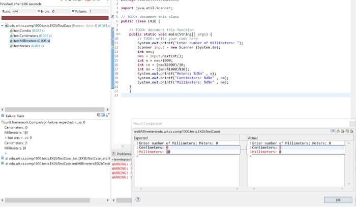 Solved How can I change this code to pass the unit test? | Chegg.com