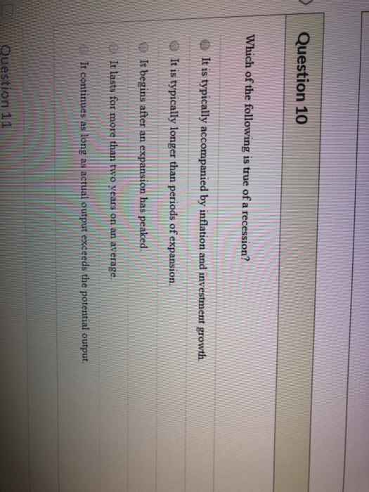 Solved Question 10 www. Which of the following is true of a | Chegg.com