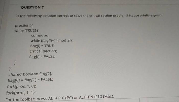 Solved QUESTION 7 Is The Following Solution Correct To Solve | Chegg.com