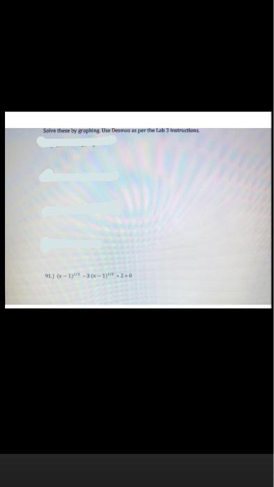 Solved Solve these by graphing Use Demon as per the | Chegg.com