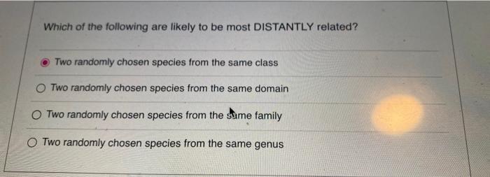 Solved Which of the following are likely to be most | Chegg.com