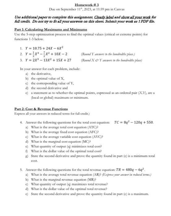 Solved Use additional paper to complete this assignment. | Chegg.com