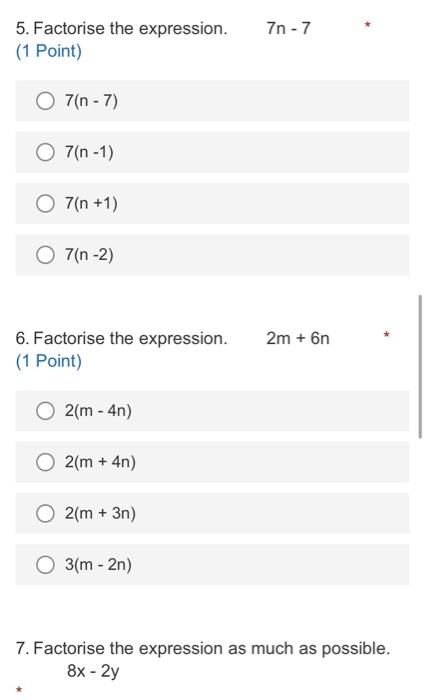 Solved 1 Work Out The Highest Common Factor Of 12 And 18 Chegg Com