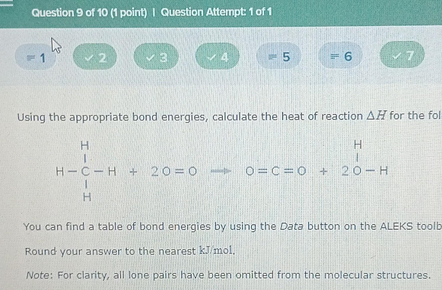 Using The Appropriate Bond Energies, Calculate The | Chegg.com