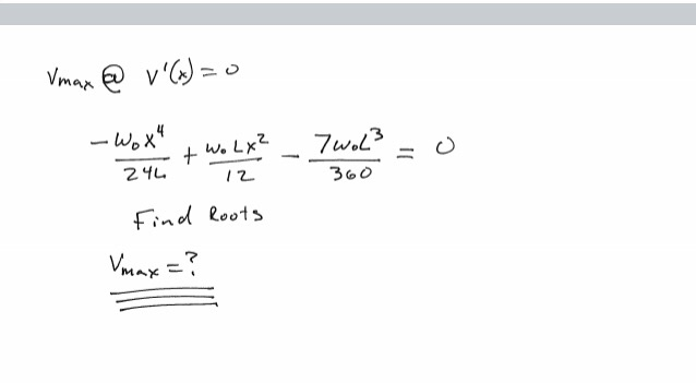 Solved Find The Elastic Curve Max Deflection Wol 13 Ra Chegg Com