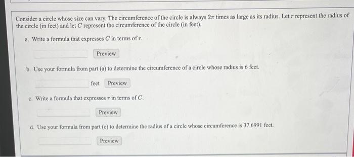 solved-consider-a-circle-whose-size-can-vary-the-circumfe