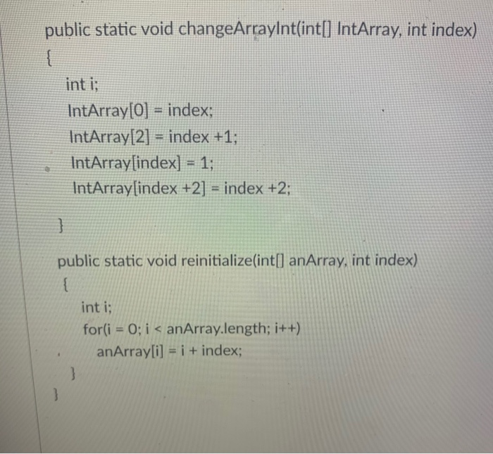 Solved What will the following code print? public class | Chegg.com