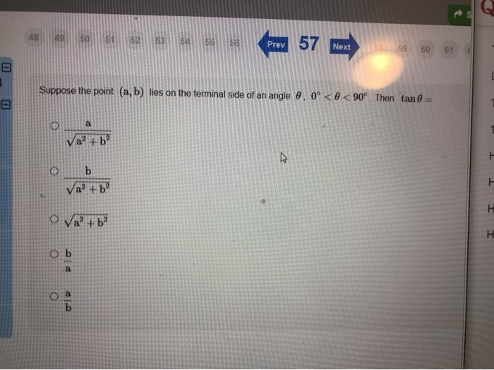 Solved 48 49 50 51 52 53 54 55 56 Prev 57 Next 59 60 61 | Chegg.com