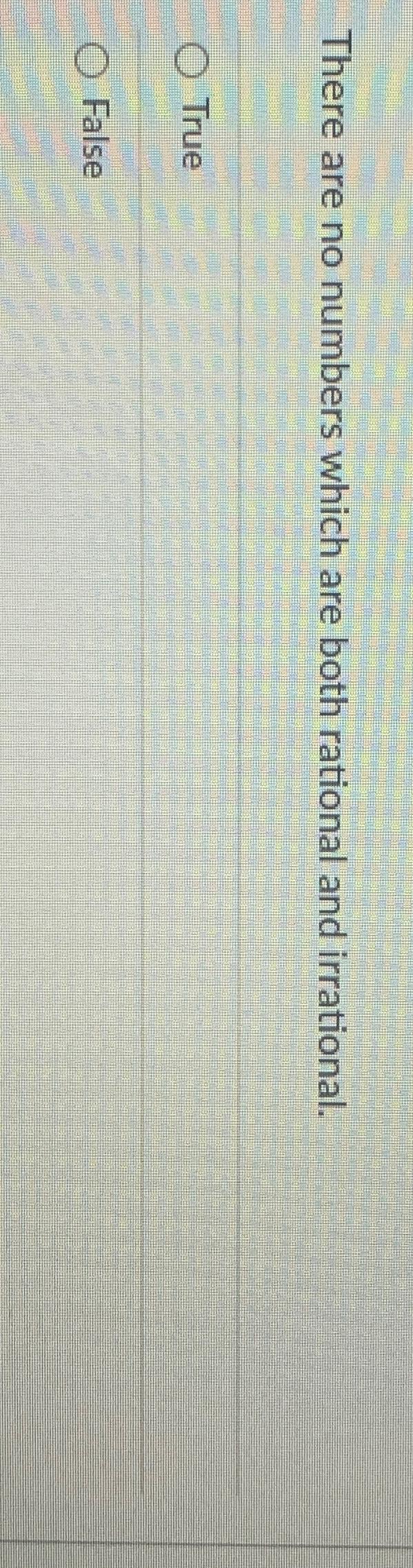 zero is a rational number is this statement true or false