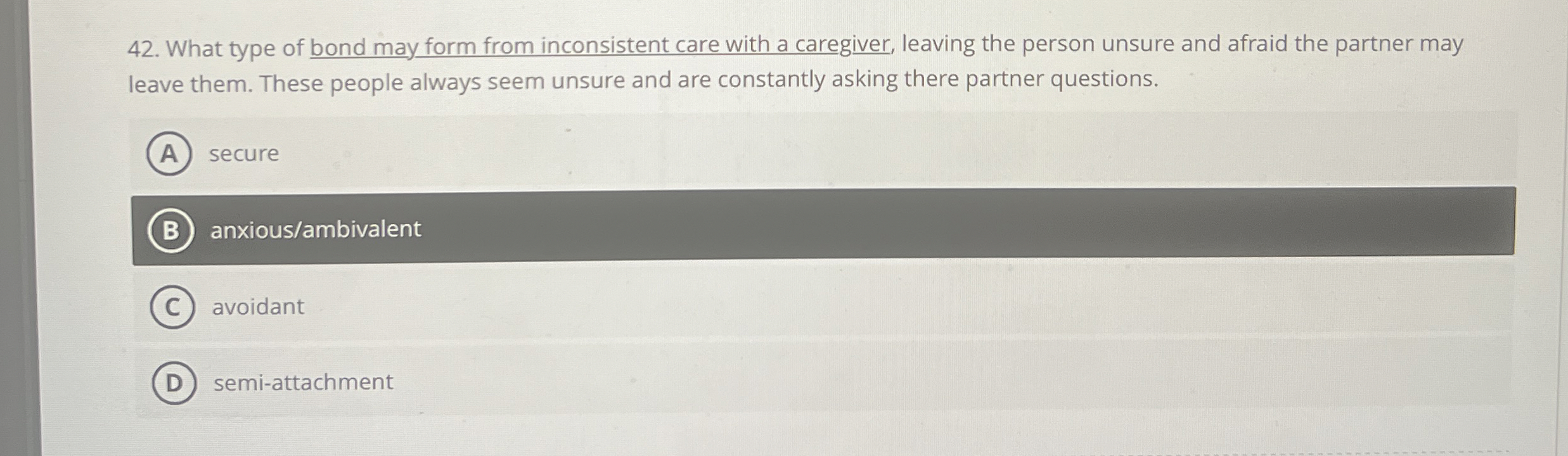 [Solved] What type of bond may form from inconsistent car