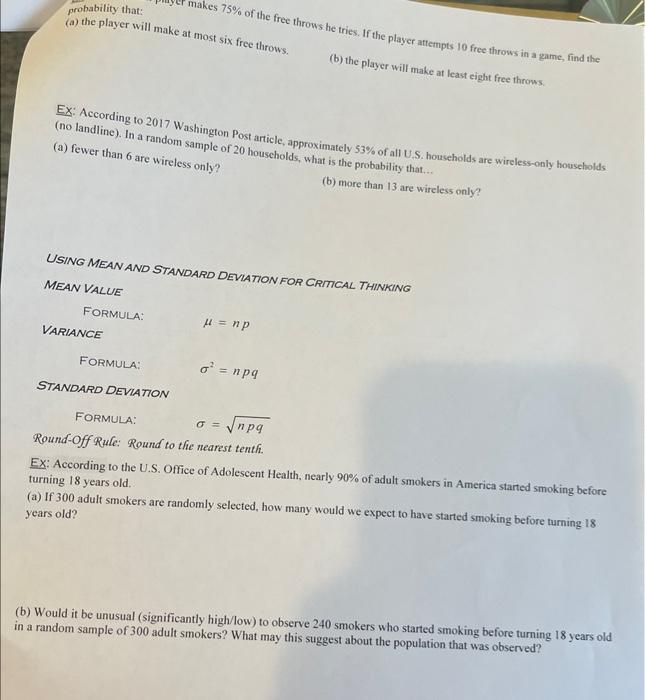 Solved Chapter 5: Discrete Probability Distributions. | Chegg.com