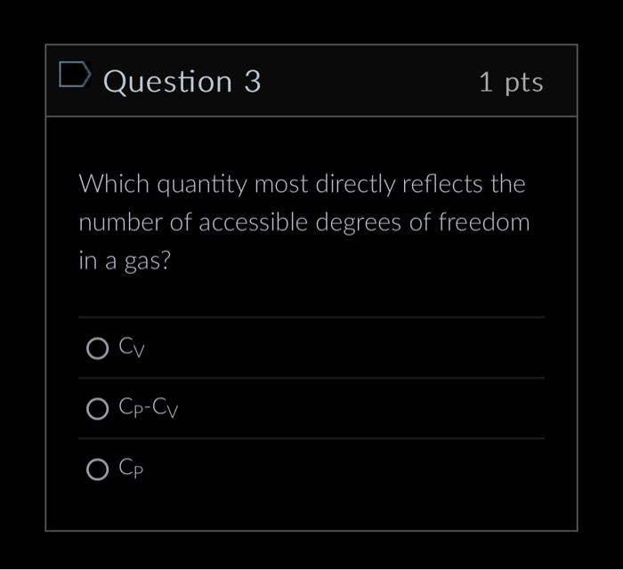 Solved Question 3 1pts Which quantity most directly reflects | Chegg.com