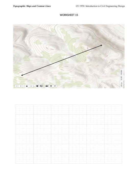 Draw the profiles along the lines shown on the first | Chegg.com