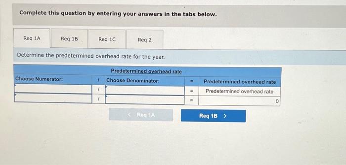 Solved Problem 19.4A Overhead allocation and adjustment | Chegg.com