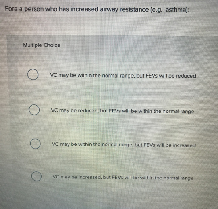 Solved How Did Exercise Change The Tidal Volume And The | Chegg.com