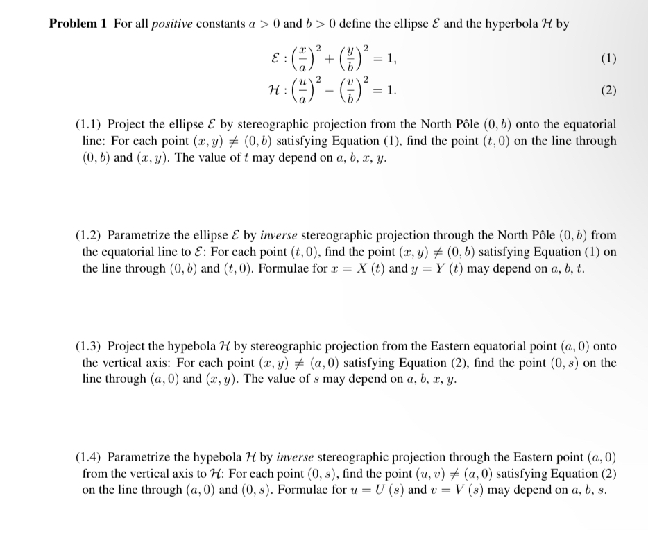 Solved Problem 1 ﻿For all positive constants a>0 ﻿and b>0 | Chegg.com