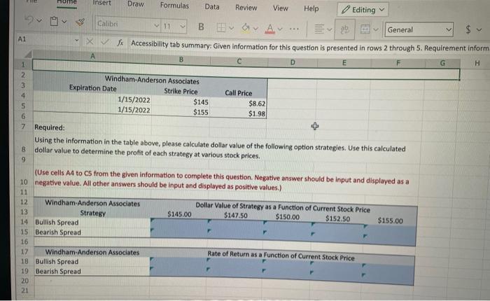 Solved ou are asked to create a table for stock prices with