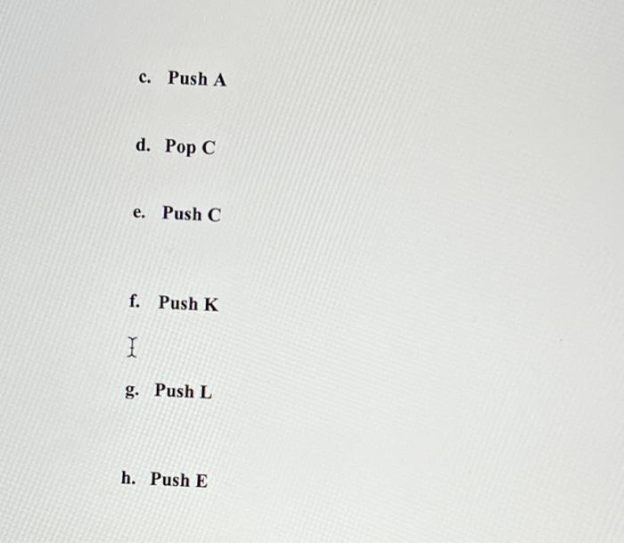 Solved Q11. 0 1 2 3 4 5 6 Stack Pointer Show how stack | Chegg.com