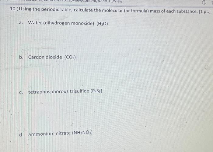 Solved In nature, 20.3 of Boron exists as Boron10 (10.0129