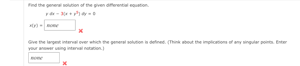 Solved Find the general solution of the given differential | Chegg.com