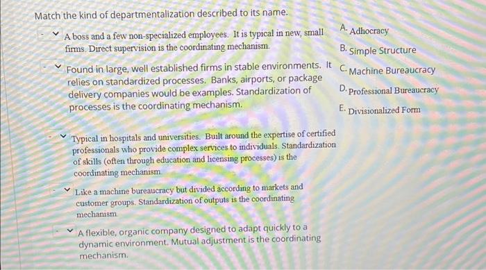 examples of machine bureaucracy companies