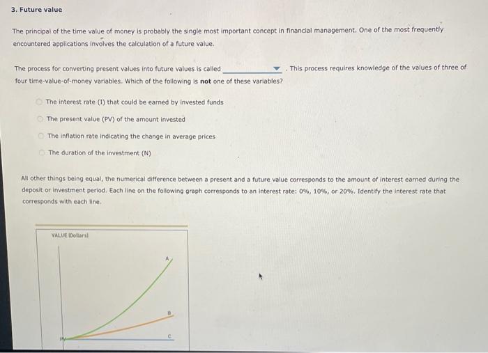 Solved The principal of the time value of money is probably | Chegg.com