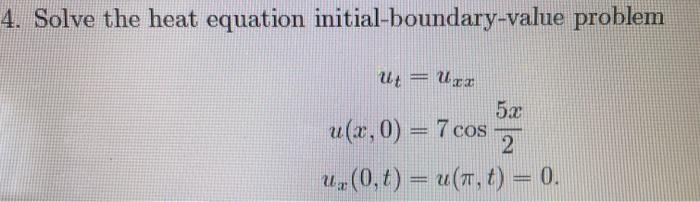 8. Find the unique solution of the wave equation | Chegg.com