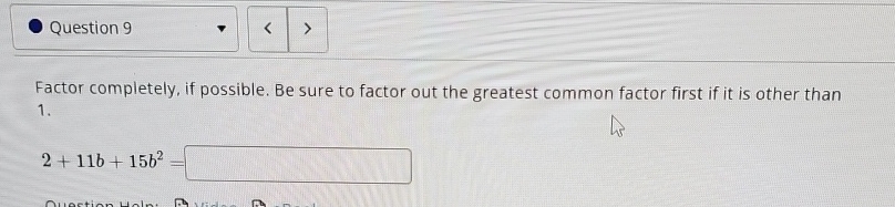 Solved Factor Completely If Possible Be Sure To Factor Out Chegg Solved Factor Completely If Possible Be Sure To Factor Out Chegg