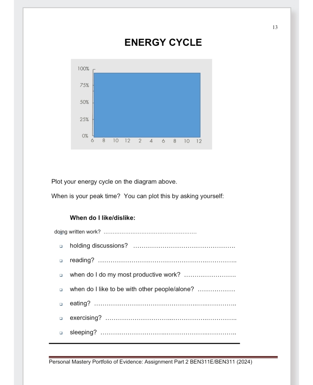 Solved Plot your energy cycle on the diagram above.When is | Chegg.com