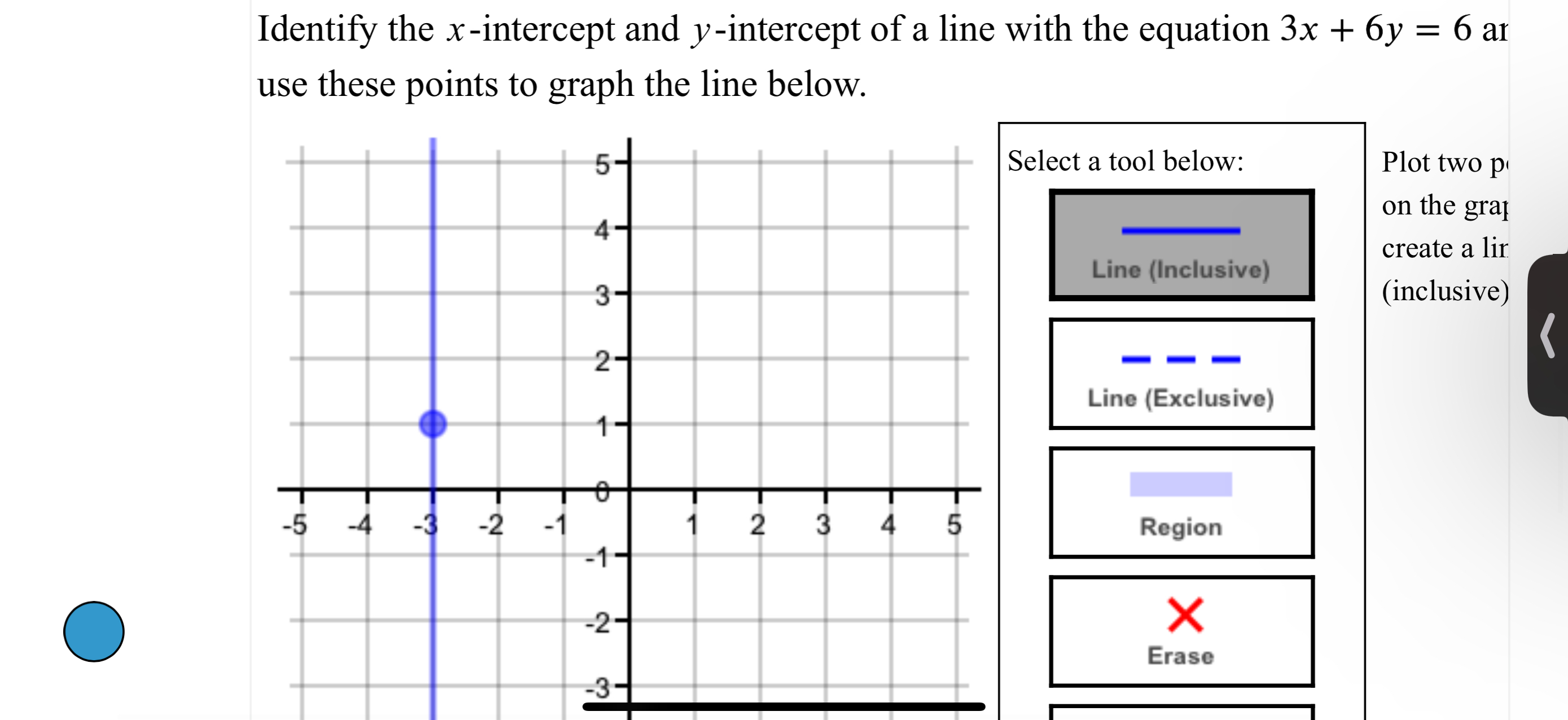 Solved Identify the x-intercept and y-intercept of a line | Chegg.com