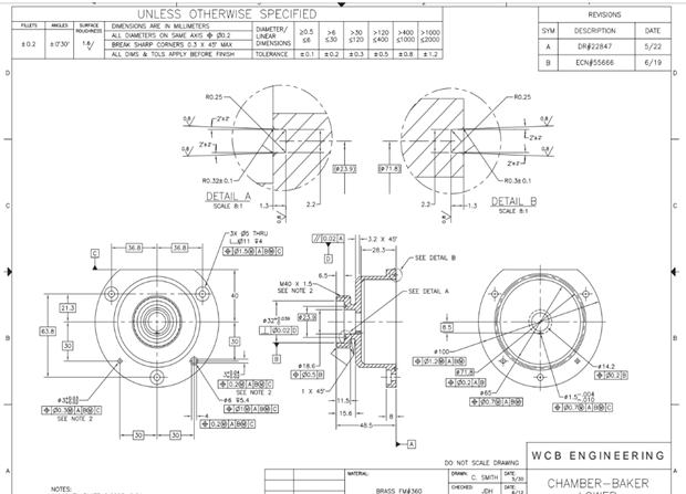 Solved Is this print a monodetail drawing, a subassembly | Chegg.com