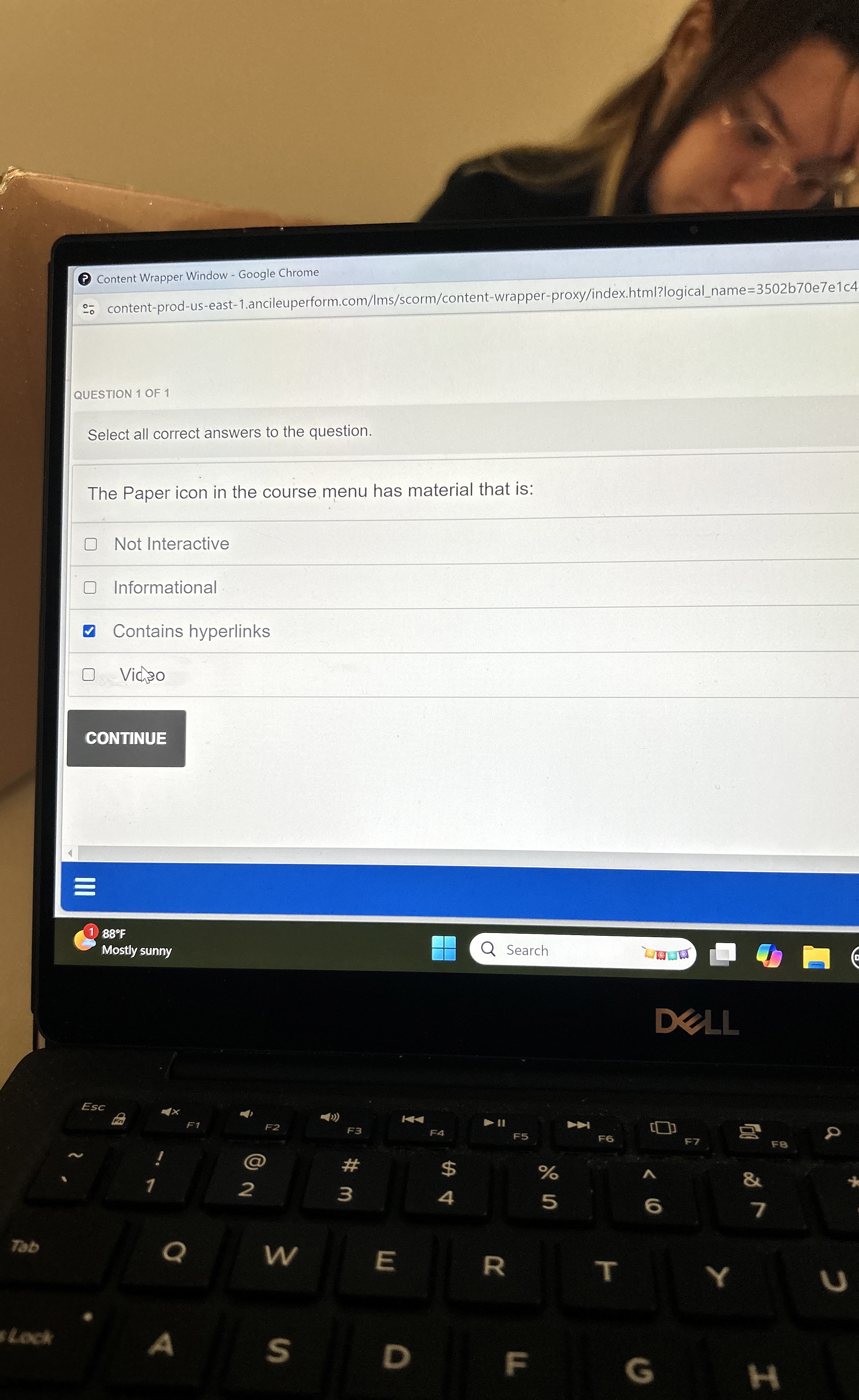 Solved QUESTION 1 ﻿OF 1Select all correct answers to the | Chegg.com